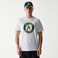 Oakland Athletics MLB Regular White T-Shirt-zelvios