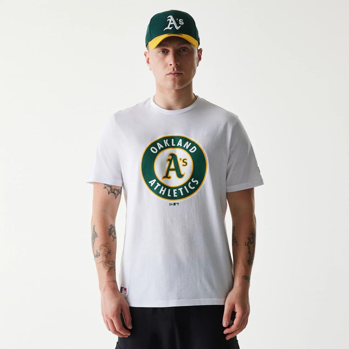 Oakland Athletics MLB Regular White T-Shirt-zelvios