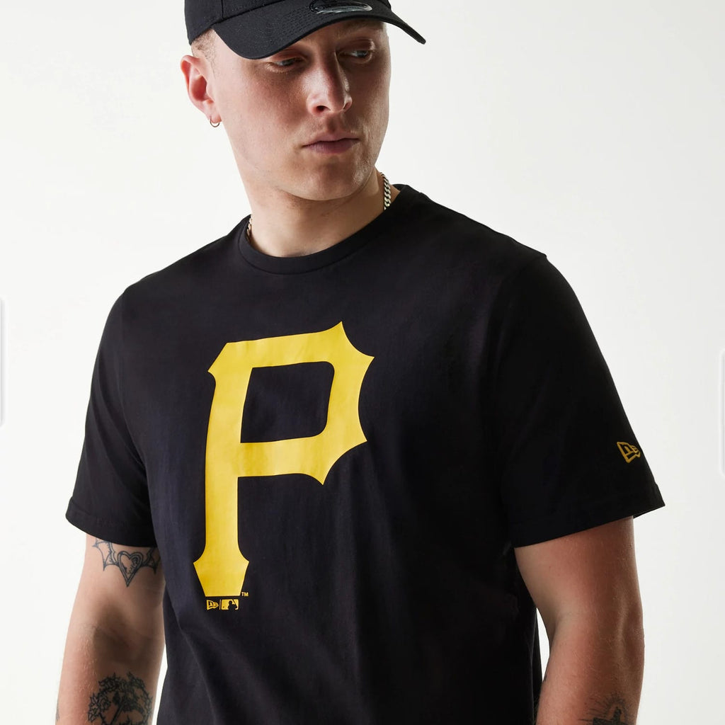 Pittsburgh Pirates MLB Regular Black T-Shirt-zelvios