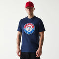 Texas Rangers MLB Regular Dark Blue T-Shirt-zelvios