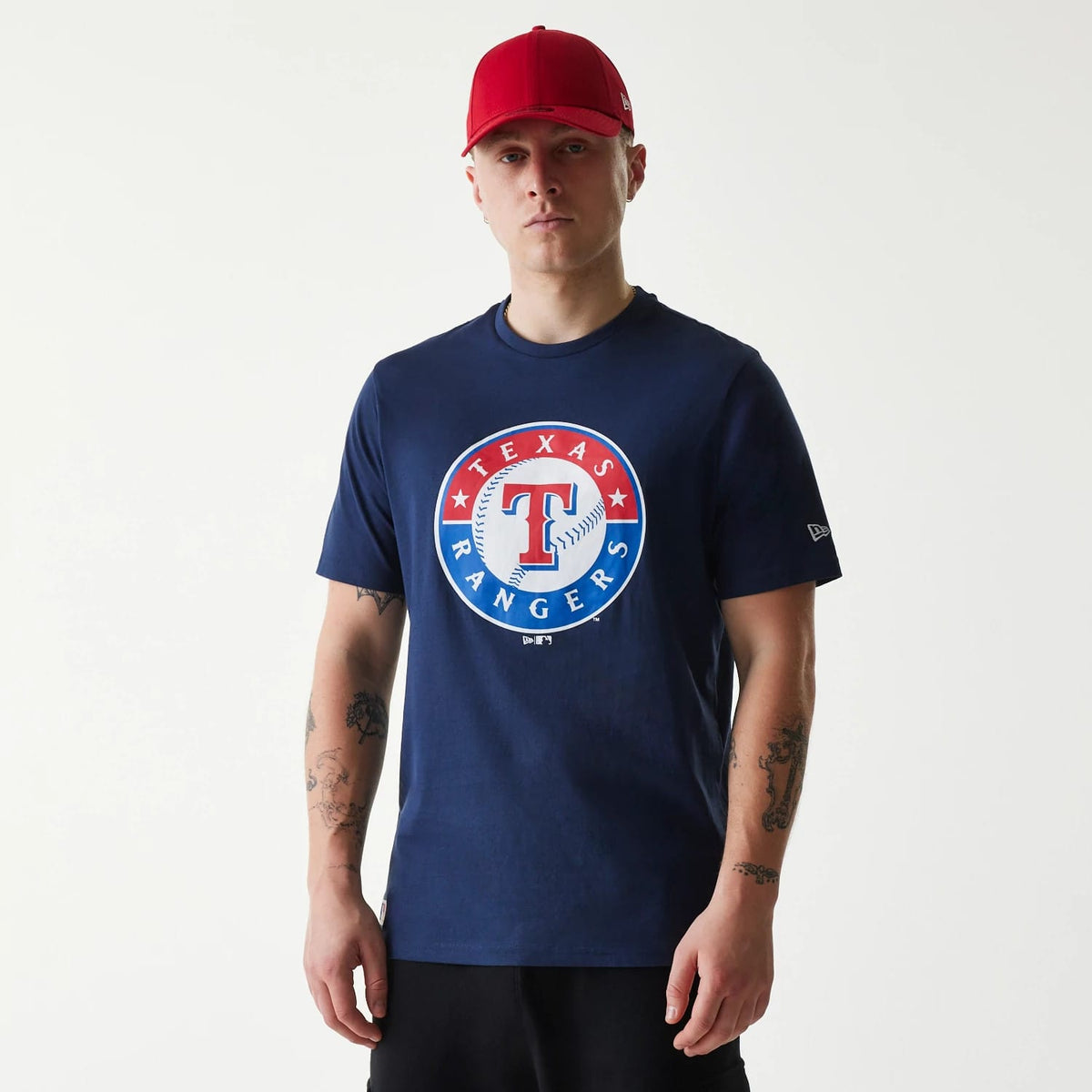 Texas Rangers MLB Regular Dark Blue T-Shirt-zelvios