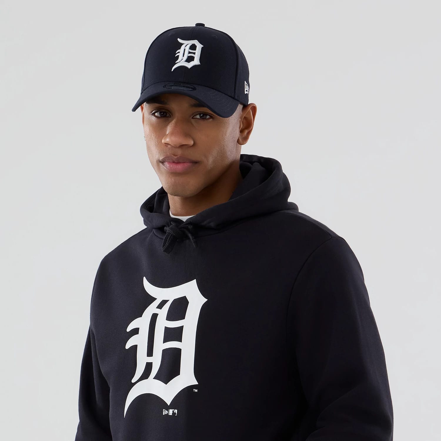 Detroit Tigers MLB Navy Pullover Hoodie-kentox