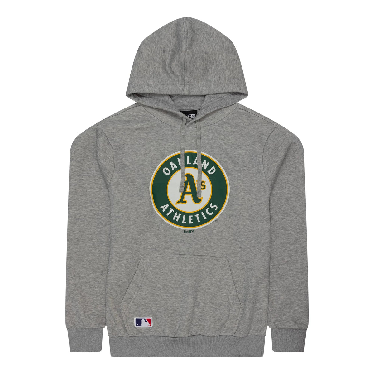Oakland Athletics MLB Regular Grey Pullover Hoodie-zelvios