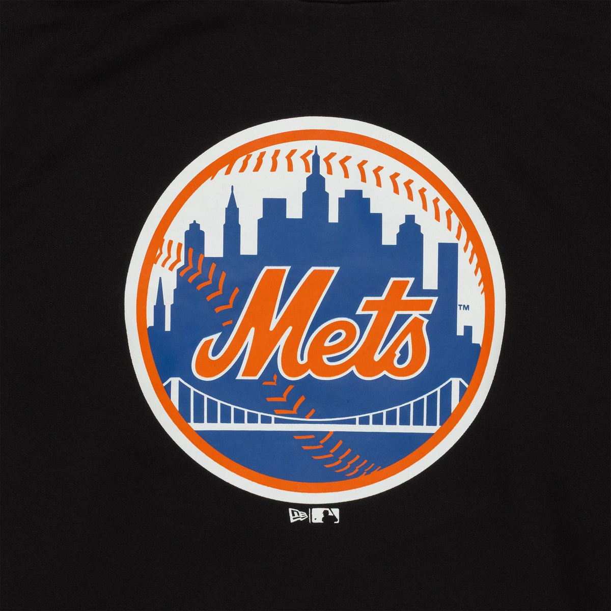New York Mets MLB Regular Black Pullover Hoodie-zelvios
