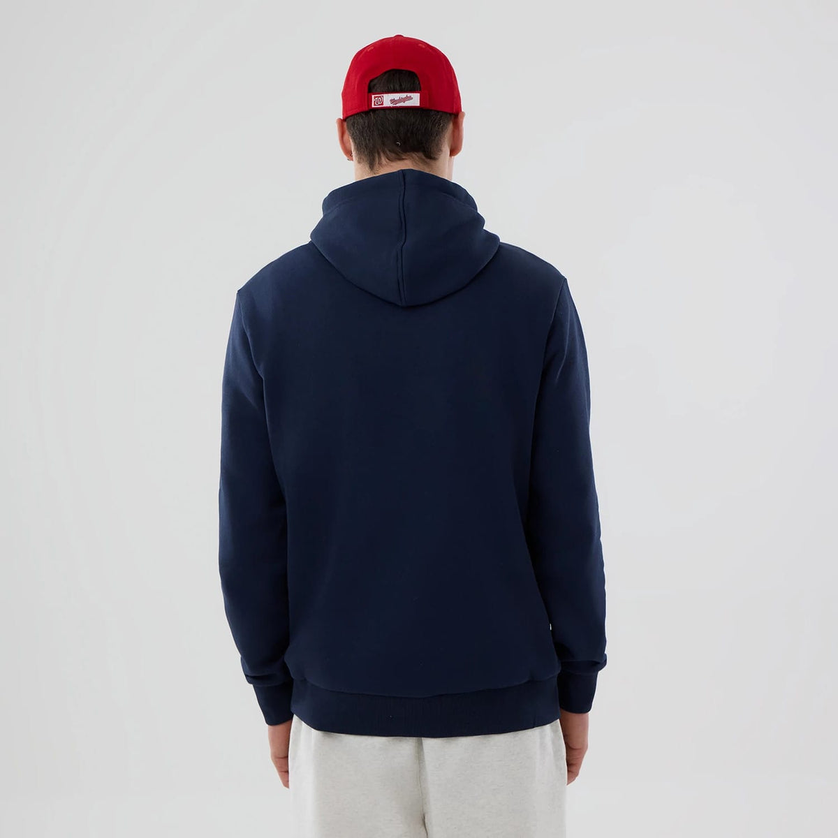 Washington Nationals MLB Dark Blue Pullover Hoodie-zelvios