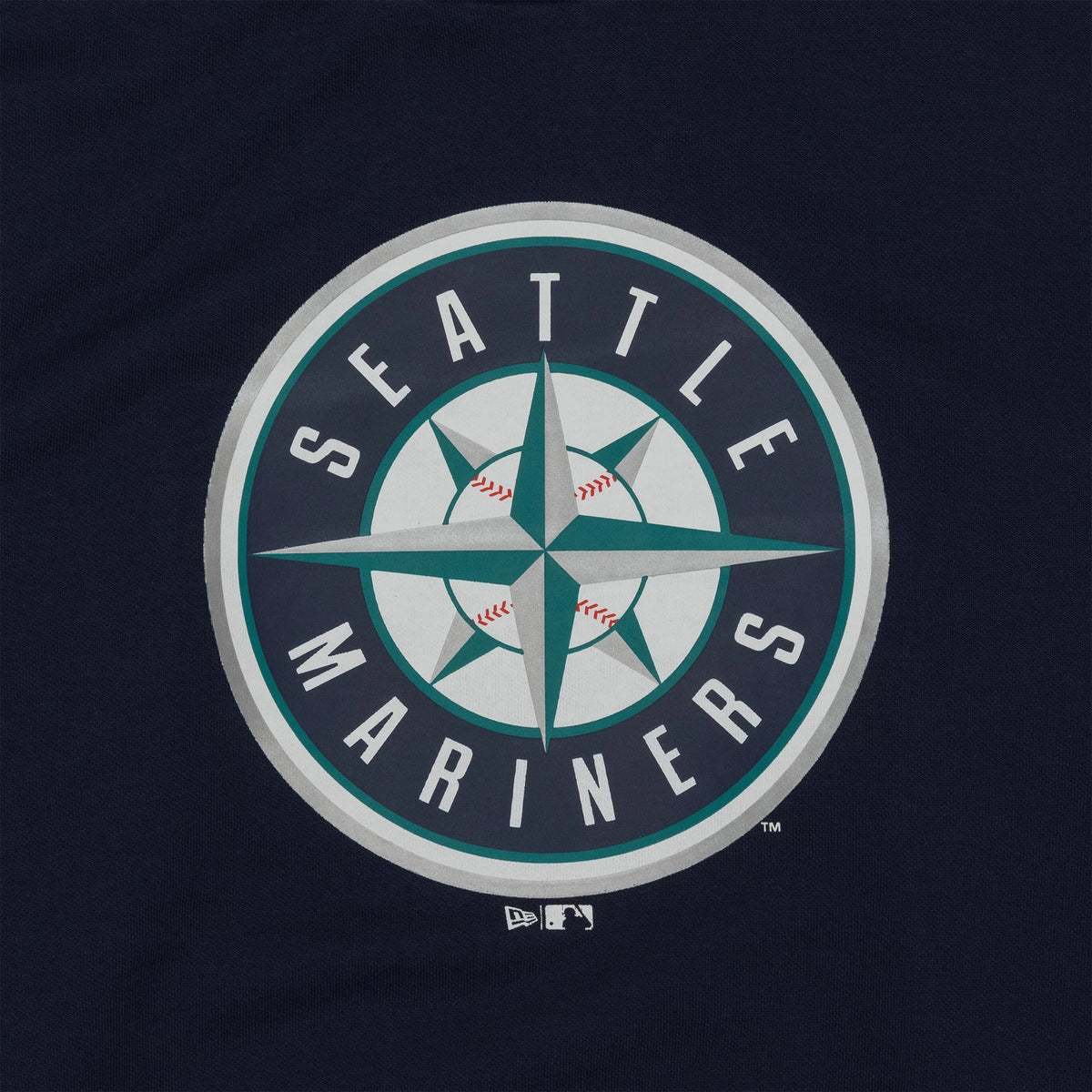 Seattle Mariners MLB Regular Dark Blue Pullover Hoodie-zelvios
