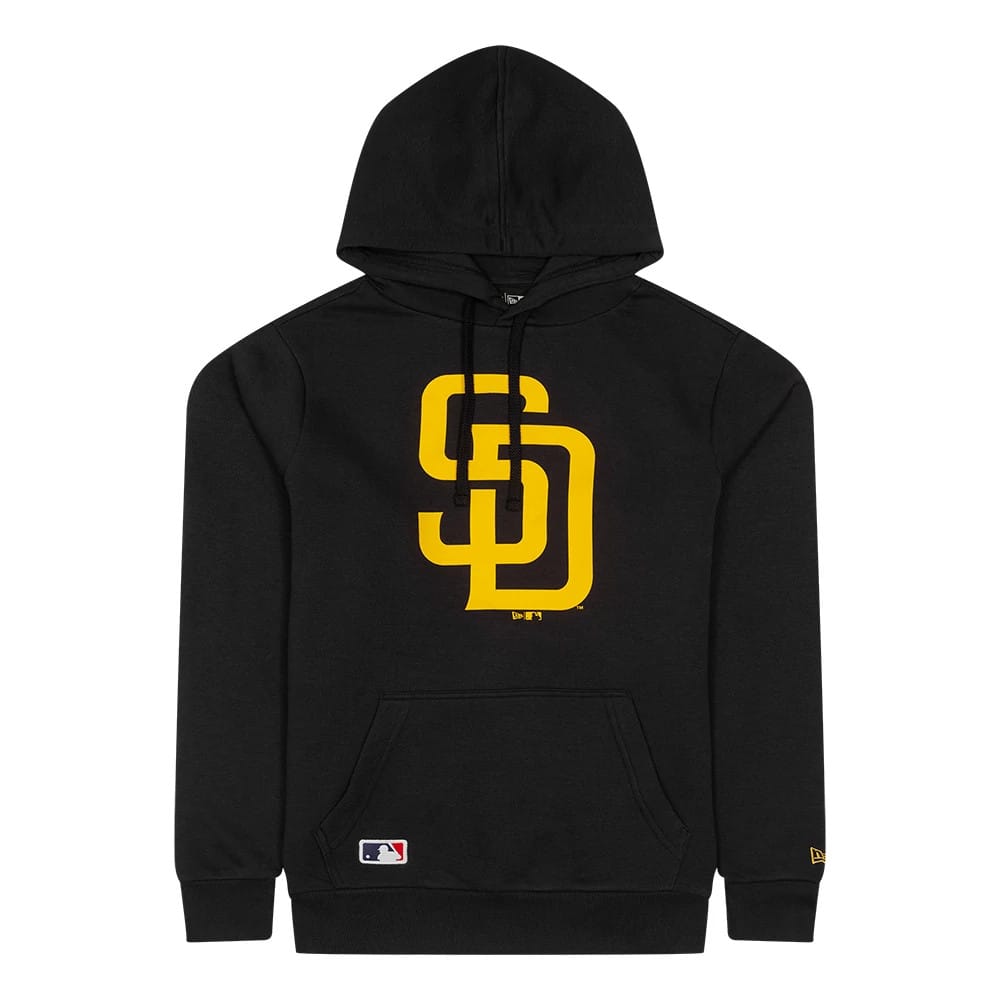 San Diego Padres MLB Black Pullover Hoodie-zelvios