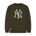 New York Yankees MLB Regular Green Crew Neck Sweater-zelvios
