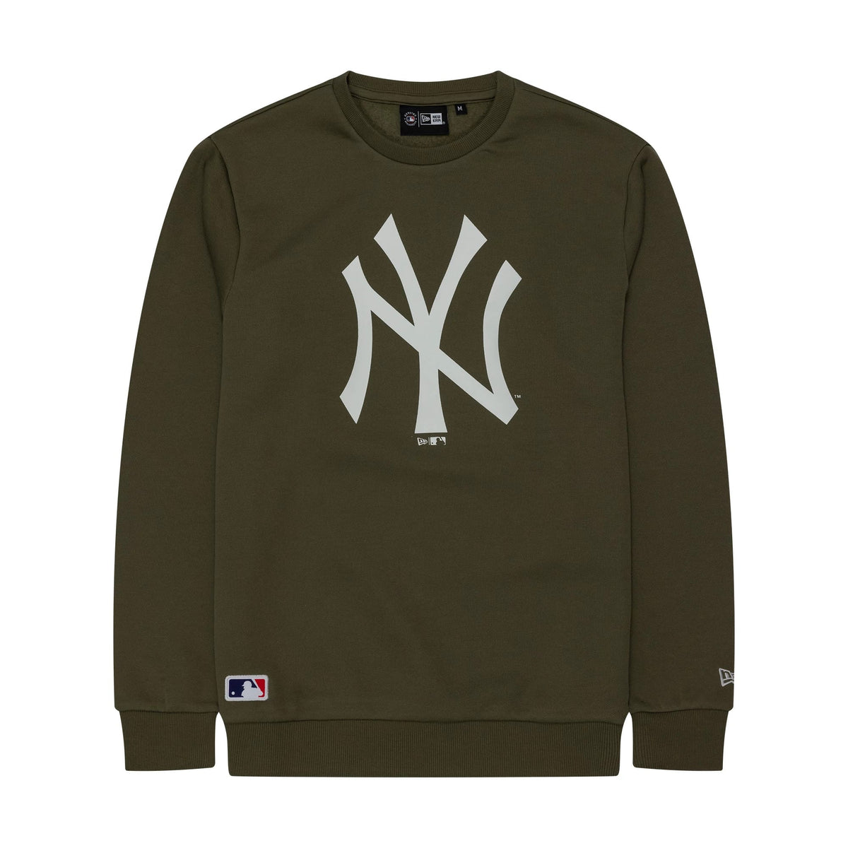 New York Yankees MLB Regular Green Crew Neck Sweater-zelvios