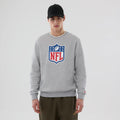 NFL Generic Logo Grey Crew Neck Sweater-zelvios