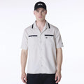 New Era Revere Cream Short Sleeve Shirt-zelvios