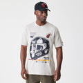 Miami Heat Modern Driver Light Beige T-Shirt-zelvios