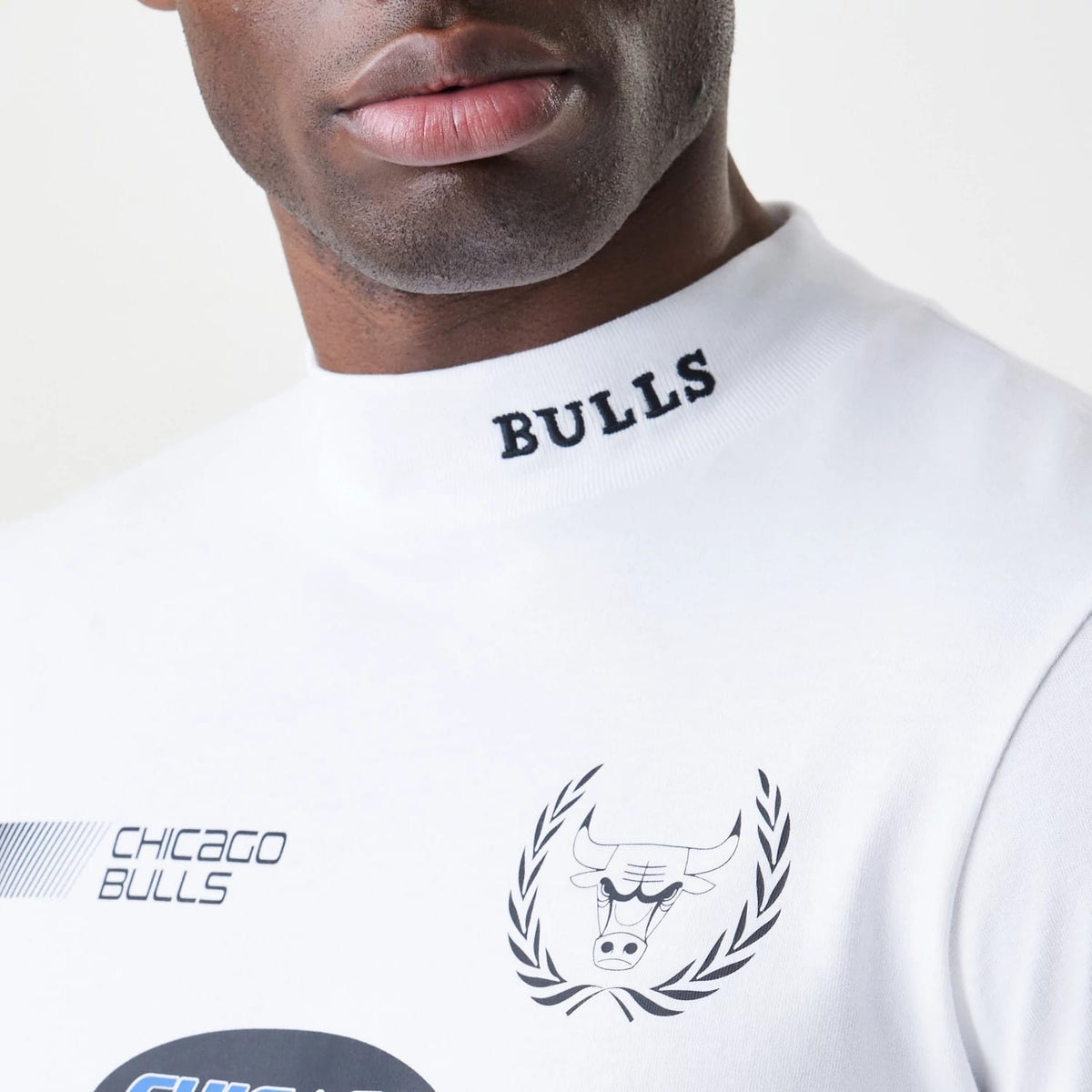 Chicago Bulls Modern Driver White Long Sleeve T-Shirt-zelvios