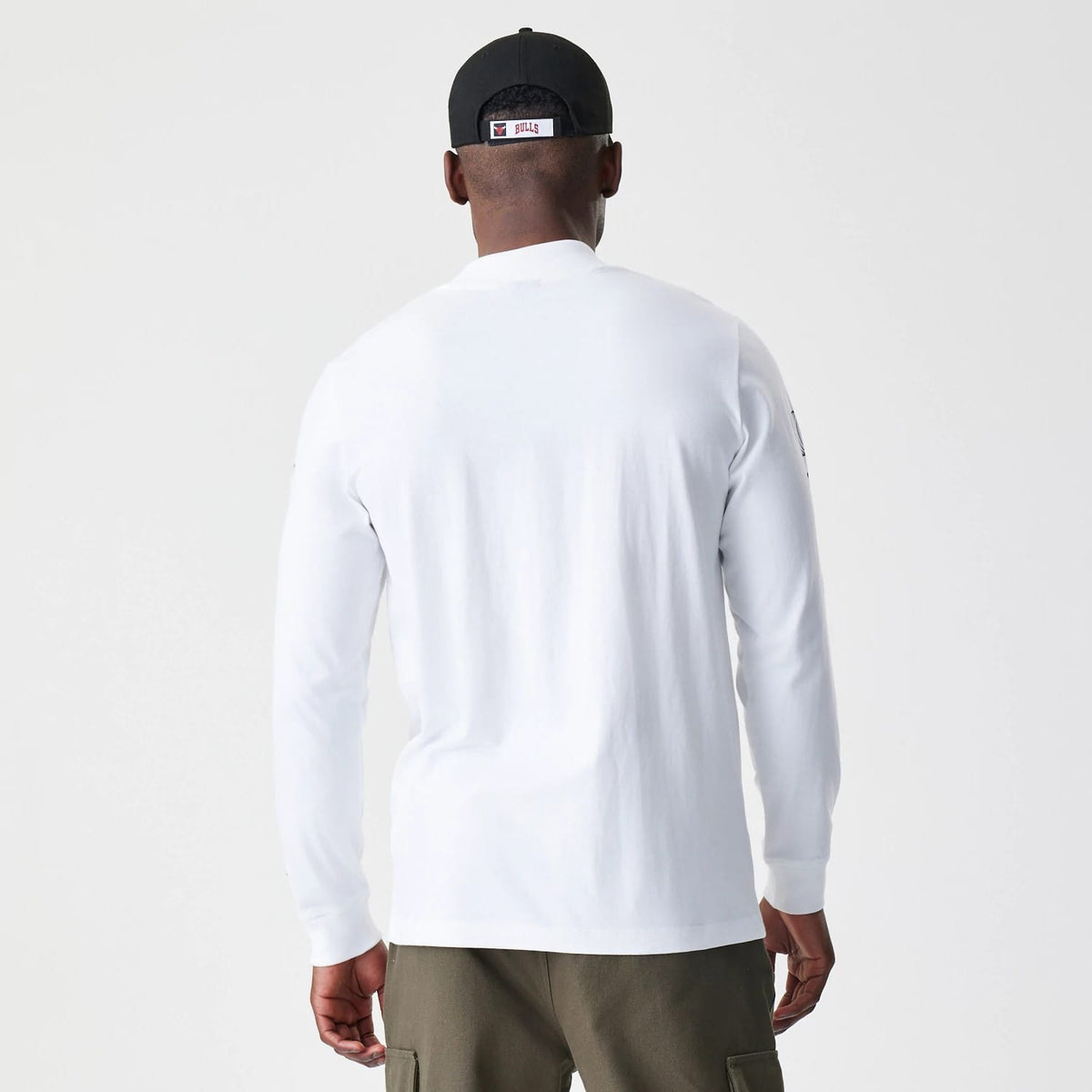 Chicago Bulls Modern Driver White Long Sleeve T-Shirt-zelvios