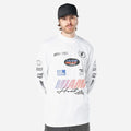 Miami Heat Modern Driver White Long Sleeve T-Shirt-zelvios