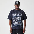 New York Yankees Sport Classic Black T-Shirt-zelvios