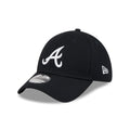 Atlanta Braves MLB Evergreen Navy 39THIRTY Stretch Fit Cap-zelvios