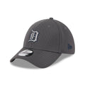Detroit Tigers MLB Evergreen Dark Grey 39THIRTY Stretch Fit Cap-kentox