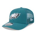 Philadelphia Eagles NFL Evergreen Dark Green 9SEVENTY Stretch Snap Cap-zelvios