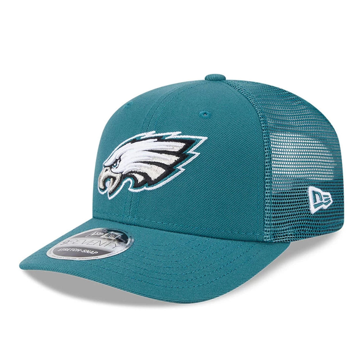 Philadelphia Eagles NFL Evergreen Dark Green 9SEVENTY Stretch Snap Cap-zelvios