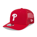Philadelphia Phillies MLB Evergreen Red 9SEVENTY Stretch Snap Cap-zelvios