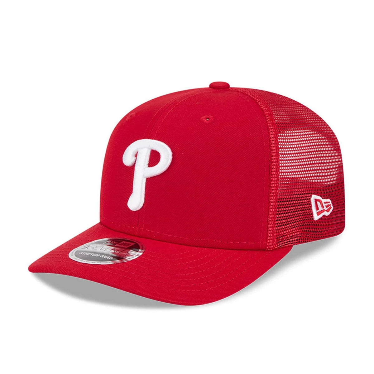 Philadelphia Phillies MLB Evergreen Red 9SEVENTY Stretch Snap Cap-zelvios