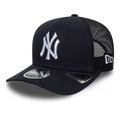 New York Yankees MLB Official Team Colour Navy 9SEVENTY Stretch Snap Adjustable Cap-zelvios
