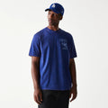 LA Dodgers MLB Character Dark Blue T-Shirt-zelvios