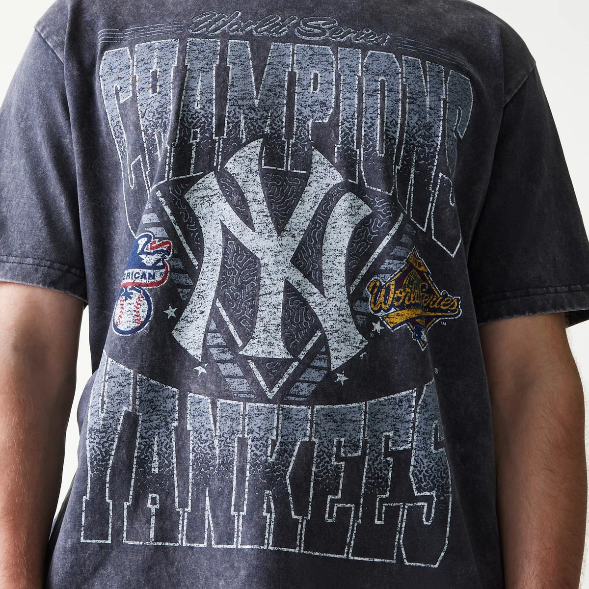 New York Yankees MLB Sport Classic Navy T-Shirt-zelvios