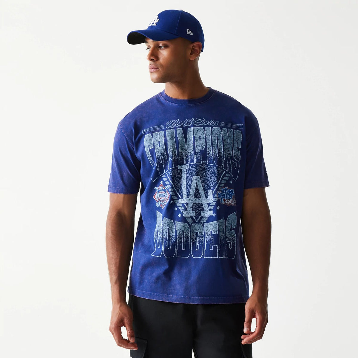 LA Dodgers MLB Sport Classic Dark Blue T-Shirt-zelvios