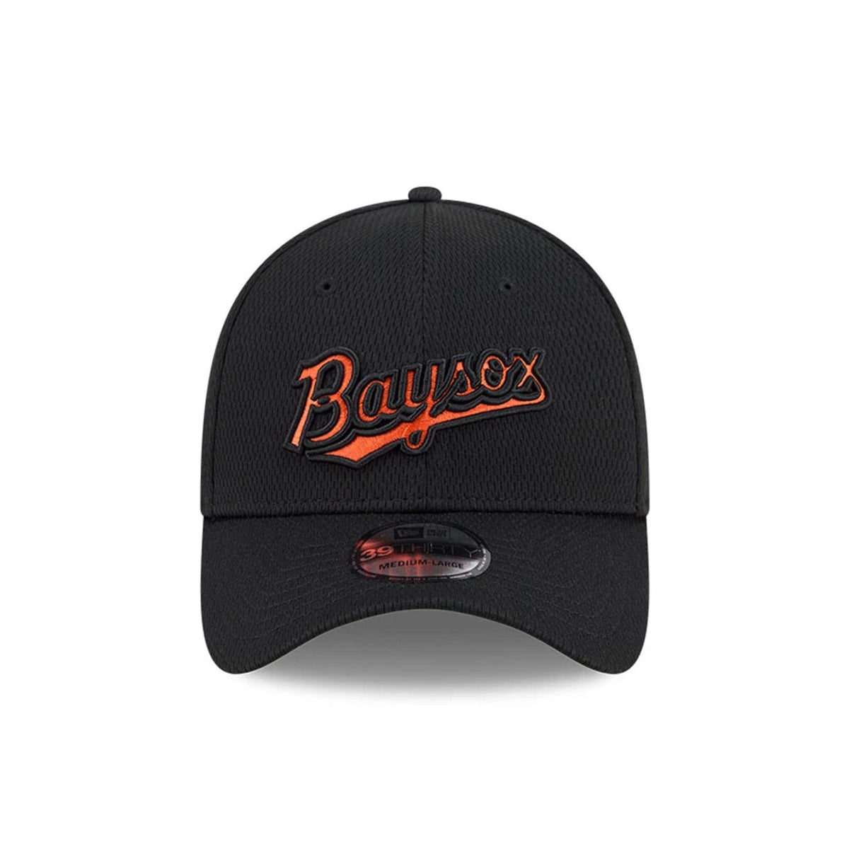 Chesapeake Baysox MiLB Batting Practice Black 39THIRTY Stretch Fit Cap-zelvios