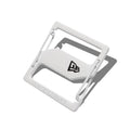 New Era White Cap Clip-zelvios