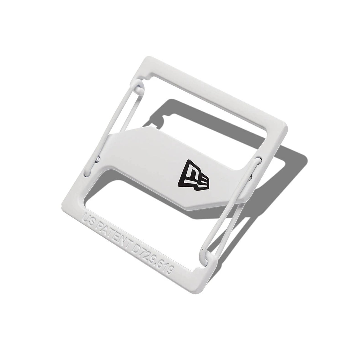 New Era White Cap Clip-zelvios