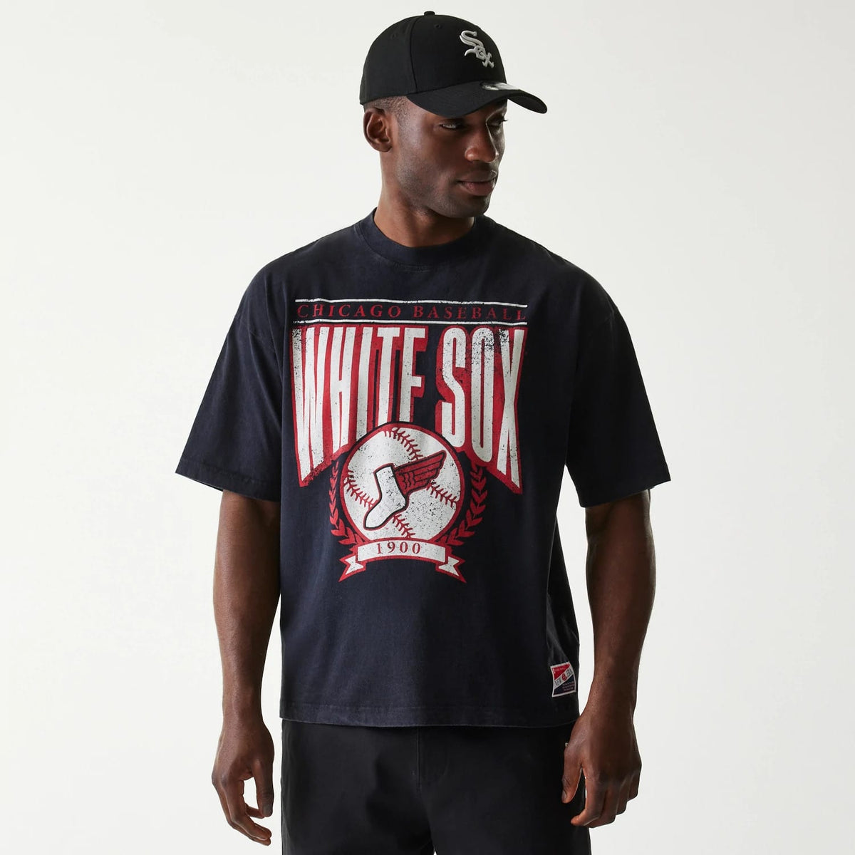 Chicago White Sox MLB City Connect G1 Black T-Shirt-zelvios