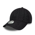 New York Yankees Womens MLB Broderie Black 9TWENTY Adjustable Cap-zelvios