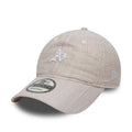 Athletics MLB Seersucker Light Beige 9TWENTY Adjustable Cap-zelvios