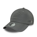Womens New Era Recycled Reflective Silver Pony Tail Adjustable Cap-zelvios