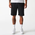 New Era Black Mesh Shorts-zelvios