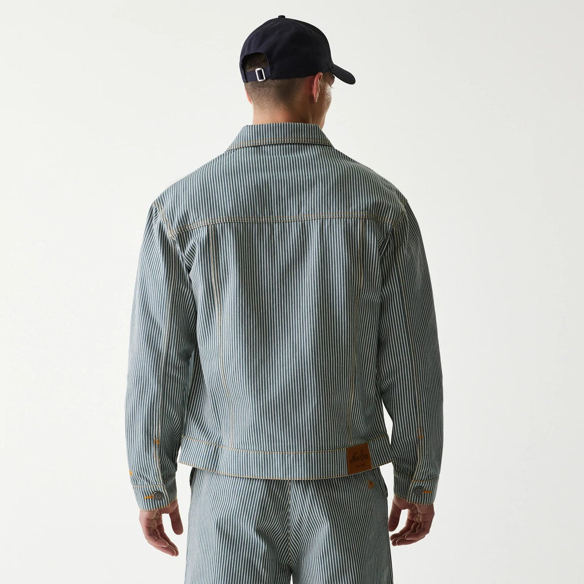 New Era Blue Denim Jacket-zelvios