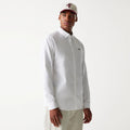 New Era White Long Sleeve Shirt-zelvios