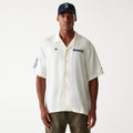 Seattle Mariners MLB Graphic Open White Revere Short Sleeve Shirt-zelvios