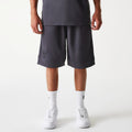 Chicago Bulls NBA Tonal Dark Grey Mesh Shorts-zelvios