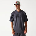Chicago Bulls NBA Tonal Dark Grey Mesh Jersey-zelvios