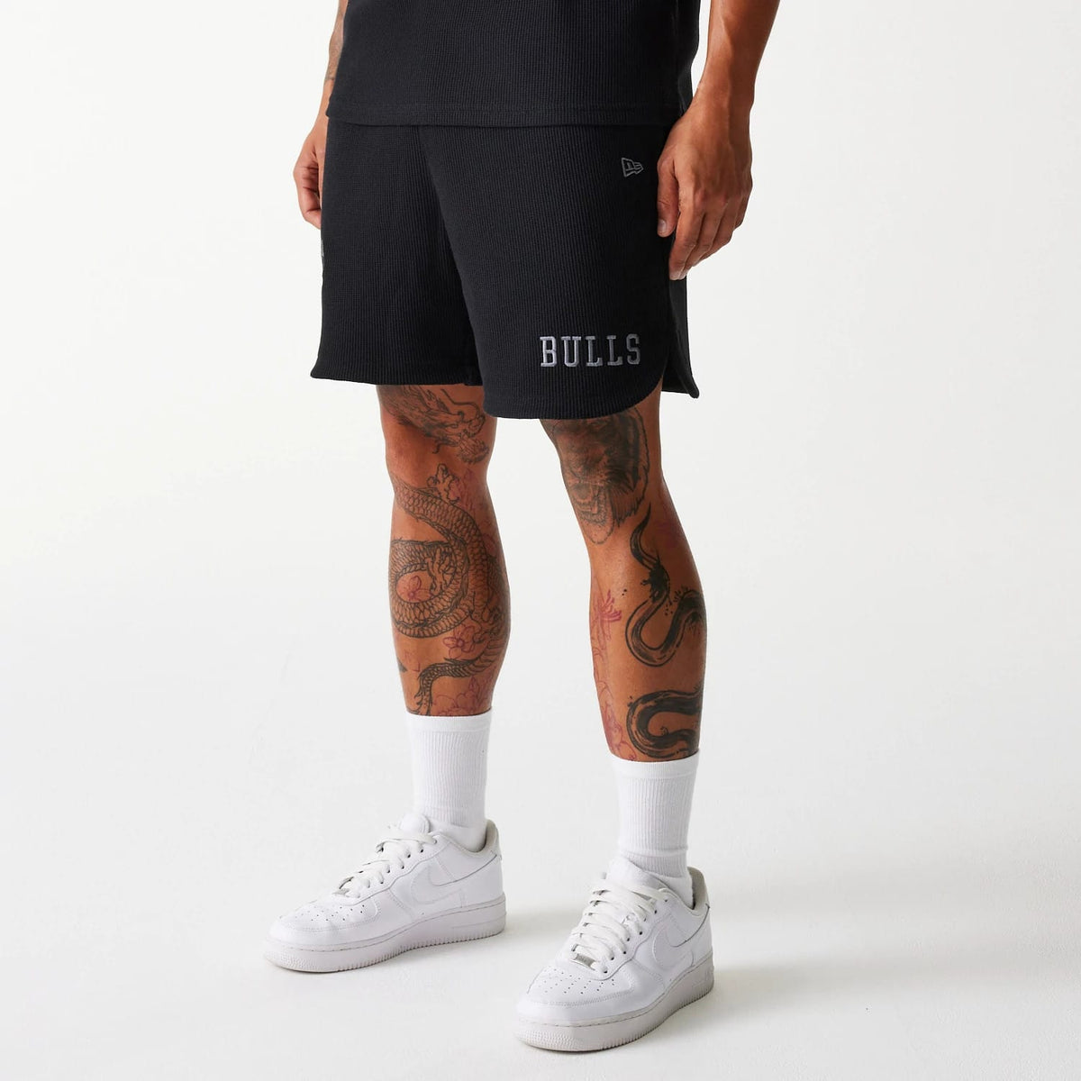 Chicago Bulls NBA Waffle Black Shorts-zelvios