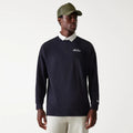 New Era Navy Oversized Rugby Shirt-zelvios