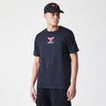 Chicago Bulls NBA Logo Black T-Shirt-zelvios