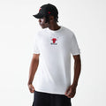 Chicago Bulls NBA Logo White T-Shirt-zelvios