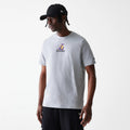 LA Lakers NBA Logo Grey T-Shirt-zelvios