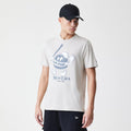 New Era Burger Graphic Cream T-Shirt-zelvios