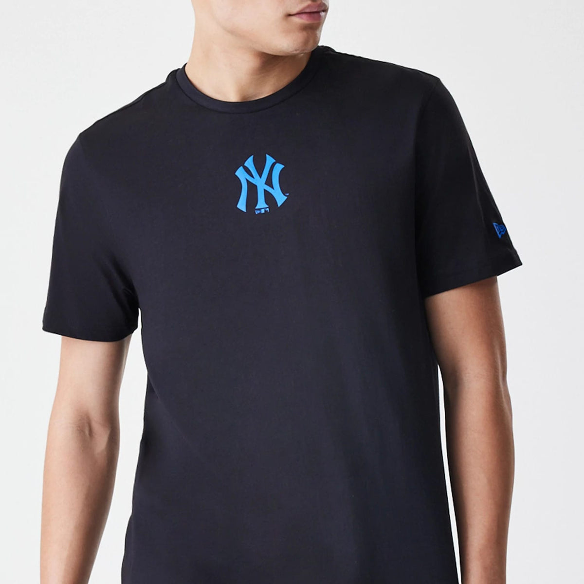 New York Yankees MLB Logo Black T-Shirt-zelvios